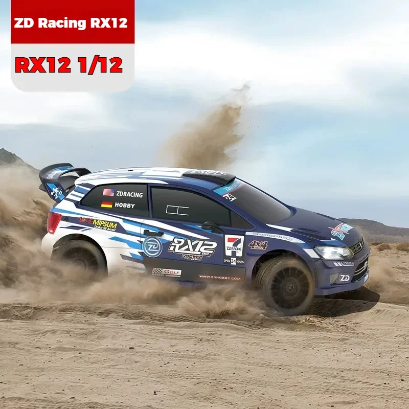 

Zd Racing Rx12 Brushless 4wd Rc Rally Car High Speed 50-80 Km/H Drift Outdoor Off Road Remote Control Model Toy For Adults Kids