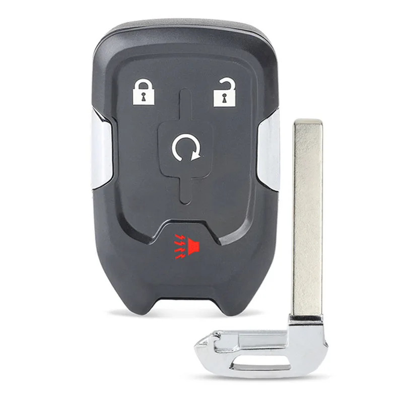 KEYECU Custodia a 4 pulsanti 2018 2019 2020 2021 2022 per GMC Terrain Acadia Smart Chiave a distanza Shell Cover Fob FCC ID: HYQ1AA, HYQ1EA