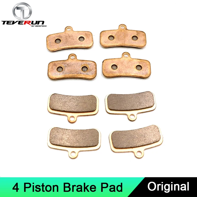 Original Four Pistons Hydraulic Brake Pads For 2024 Version Teverun Fighter Supreme 7260R/Ultra Scppter 4 Piston Brake Pad Parts