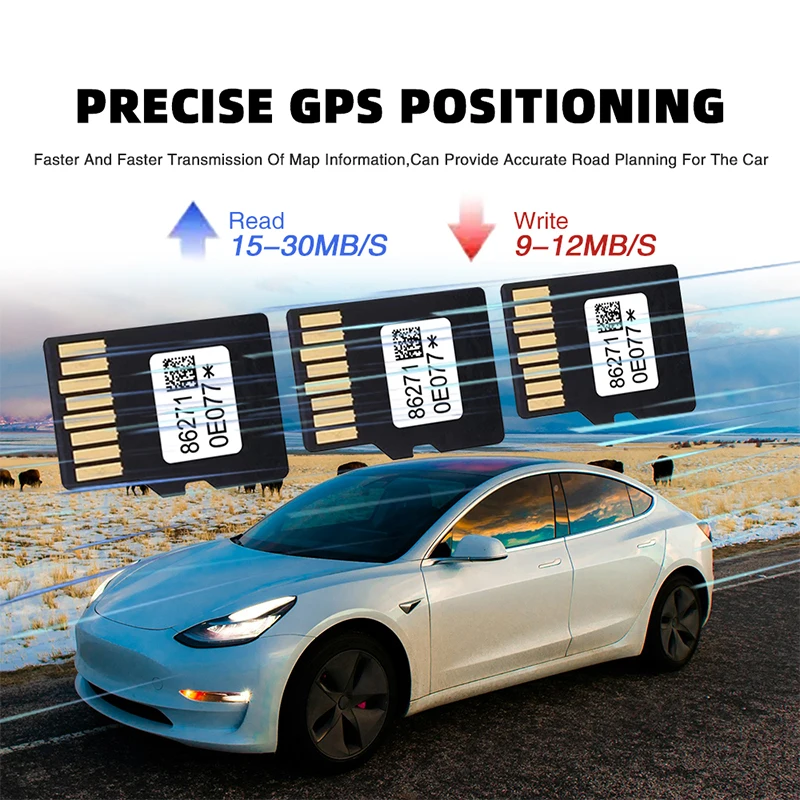 Navigation SD Card Compatible with Toyota 86271-0E077 Sat Nav Car Navigation Maps USA Canada Latest Update with Anti Fog Reaview