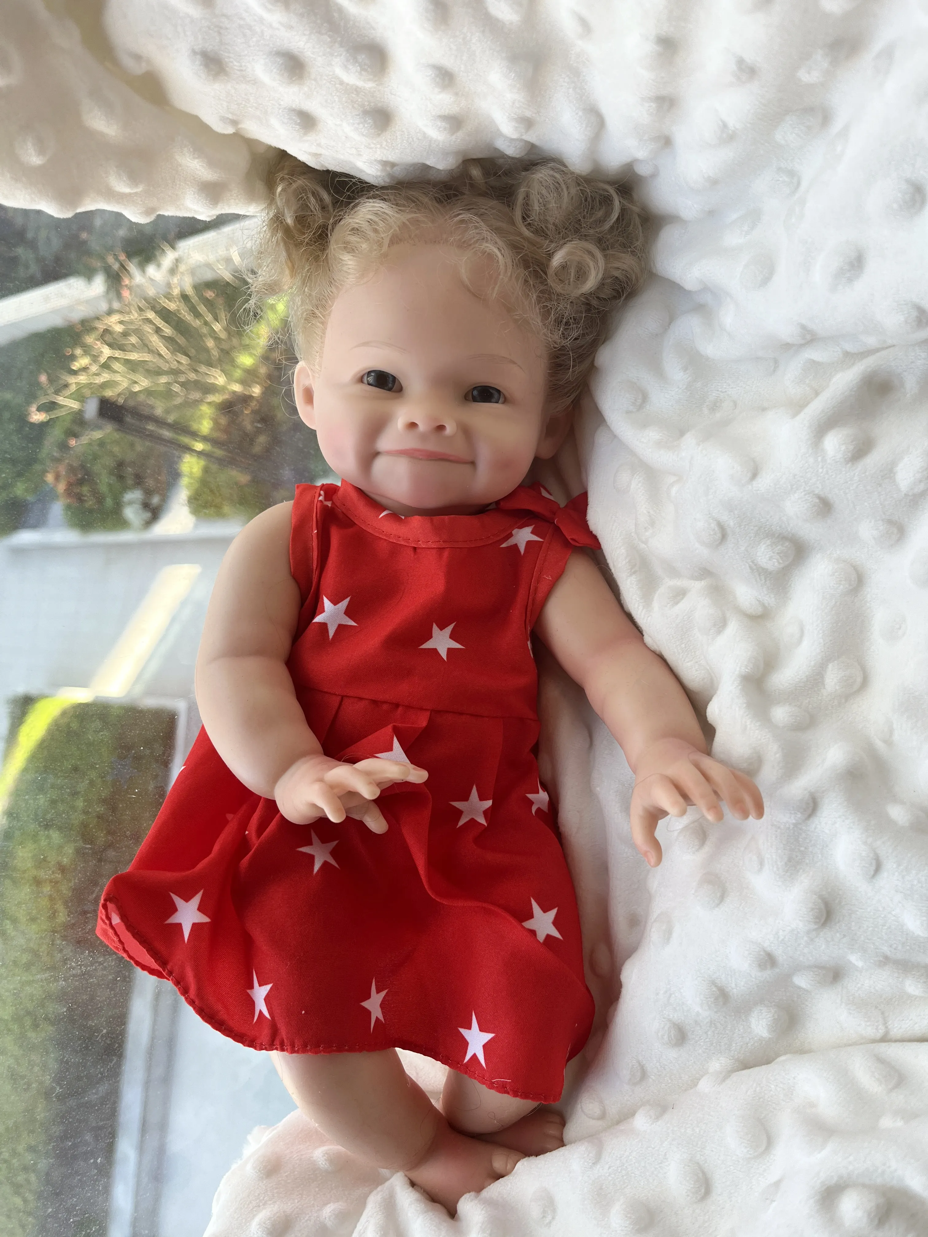 16 بوصة 40 سنتيمتر كامل الجسم سيليكون تولد من جديد دمية تولد من جديد الفتيات الأطفال واقعية لينة رايا للأطفال هدية