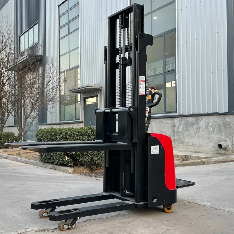 

Semi-electric stacker, three-section gantry pallet lift, 2/3/4 ton transporter, forklift