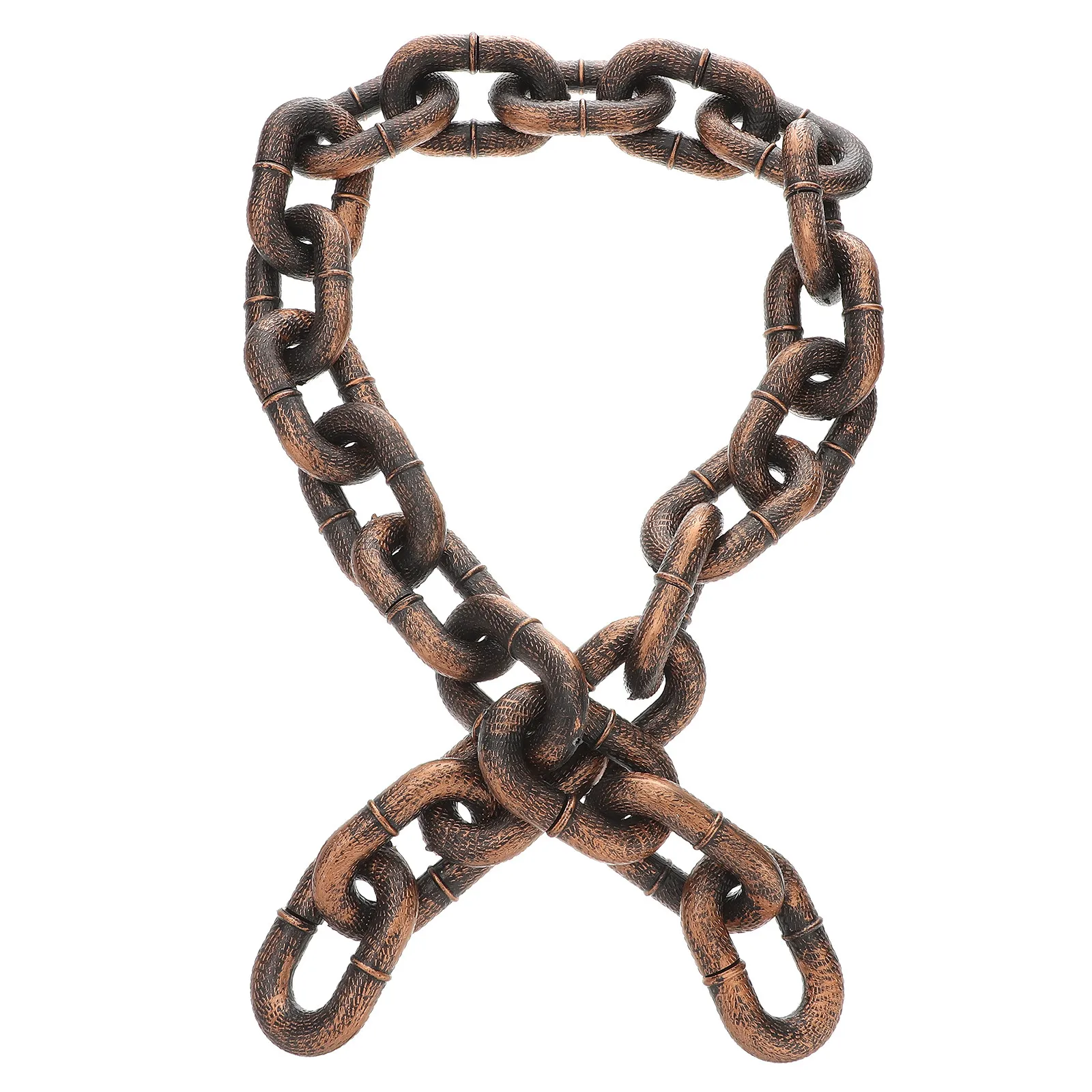 

Пластиковая цепь-реквизит для Хэллоуина: надежные материалы, простота использования, превосходное исполнение, украшение для дома с привидениями