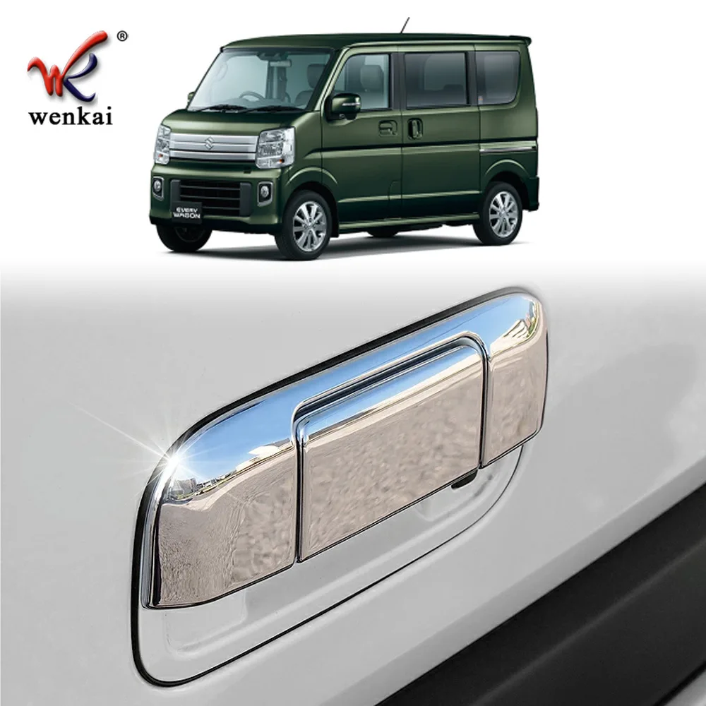 

For Suzuki EVERY WAGON DA17 2020 2021 2022 Rear Trunk Tailgate Door Handle Cover Trim Sticker Car Styling Accessories