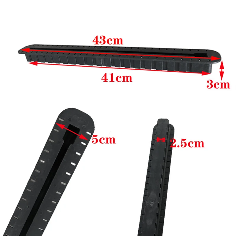 AF93-400Mm/15.75Inch Plastic Surfboard Fin Box Replacement Plug Fin Box Longboard Single Fin Surfboard SUP Fin Box