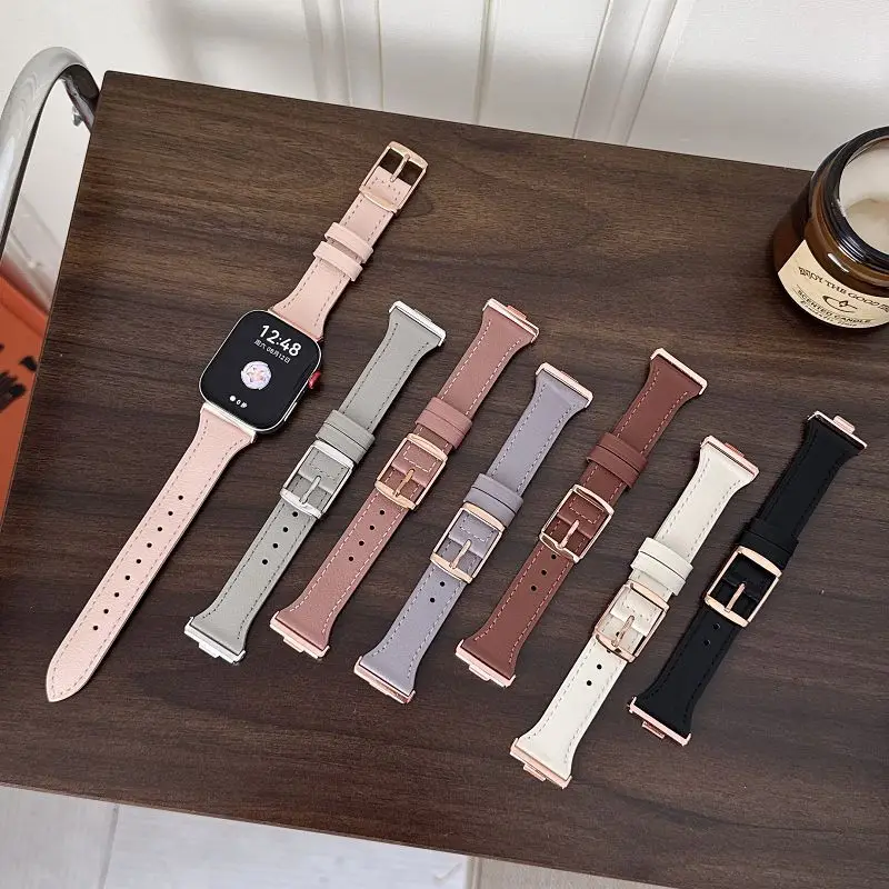 Classical Leather Watch Band for Huawei Fit 3 4 Bracelet Women Dressy Wristband Strap for Huawei Watch Fit 1 2 Smartwatch Correa