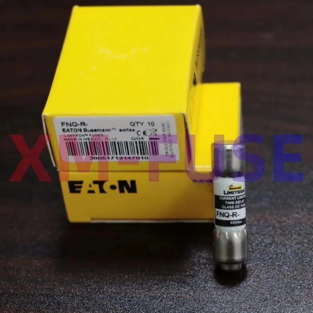 

10 шт. FNQ-R-1/2 FNQR1/2 0,5 А, 600 В переменного тока, предохранители класса FNQ-R с задержкой времени