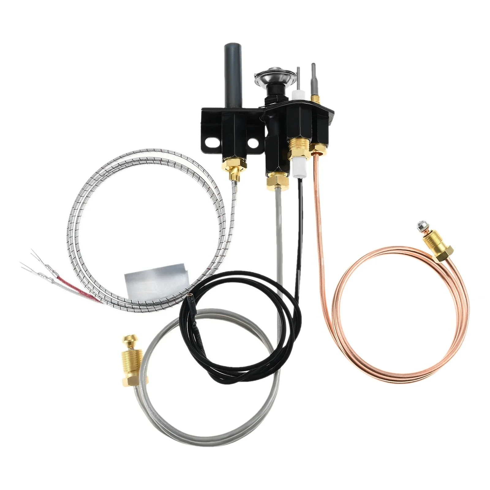 Conjunto de queimador piloto 69l17 compatível com lareira de ventilação direta superior lennox substituir para lennox/ferro greve/superior