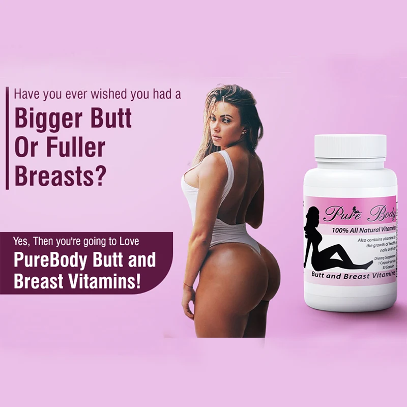 Hip enhancer and breast enhancer vitamins, suitable for slim waist circumference, larger buttocks, and larger breasts