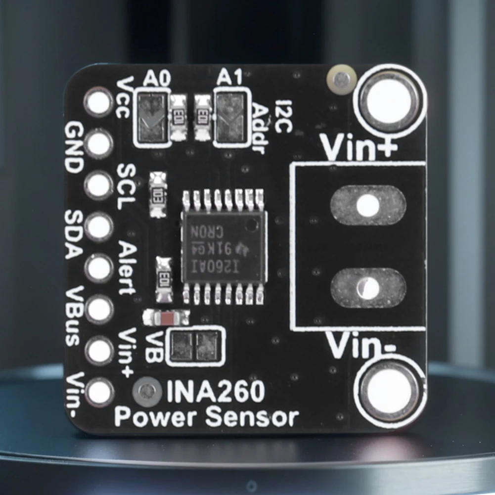 INA260 Detection Sensor Module Low Power High/Low Voltage Sensor Module DC 3.3V-5V High Or Low Side Voltage Current Power Sensor