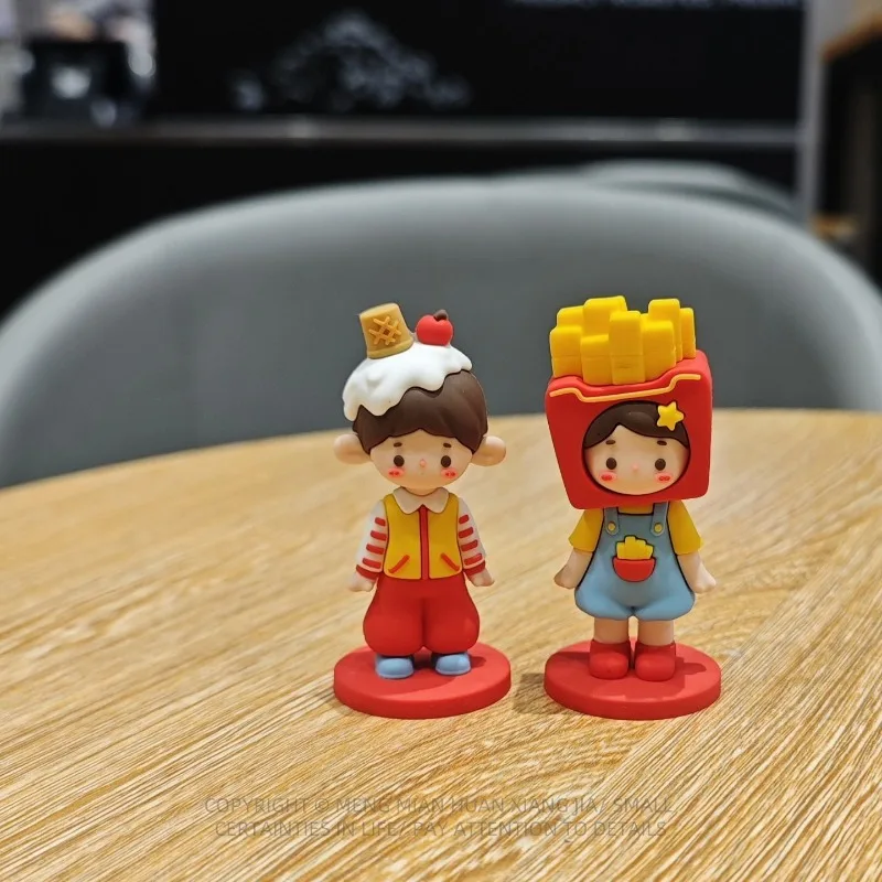 

Very cute Creative car small ornament cartoon doll desktop decoration office cute decompression girl