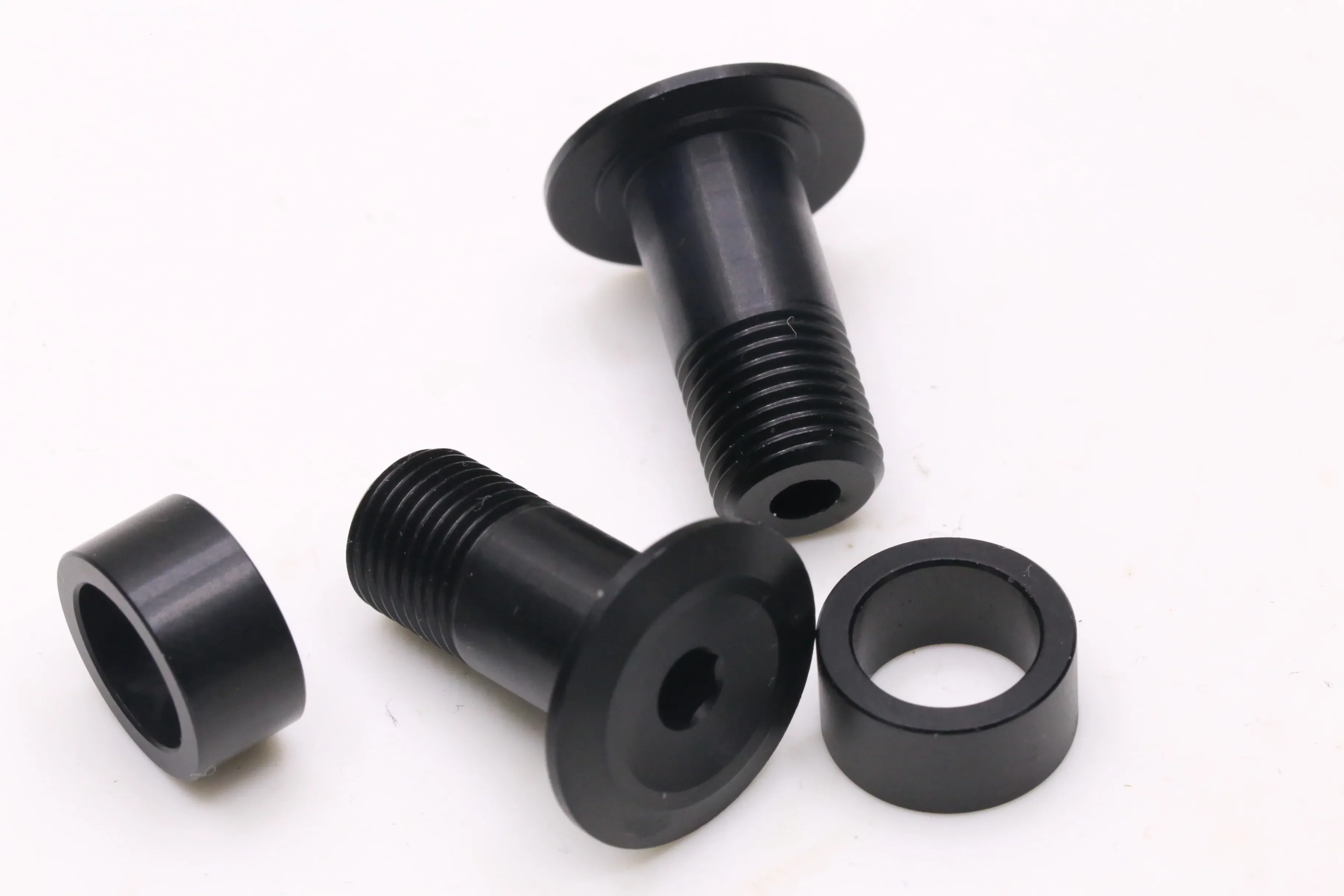 cycle rear shock Trunnion mount Bolt Kit   trek 40mm trunnion mount  Conversion to  standard  54mm trunnion mount