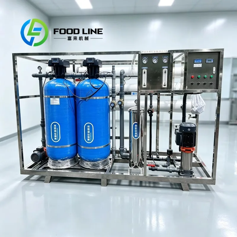 Industrial RO Water Treatment System Multi-Backwashing Cycle Program Automatically Cleans Pre-Filters To Ensure Stable Inlet