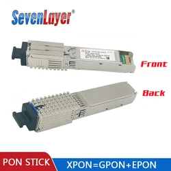 PON STICK EPON GPON XPON SFP ONU Stick con connettore MAC SC modulo DDM pon HGU 1490/1330nm PPPoE IPoE 1.25Gbps