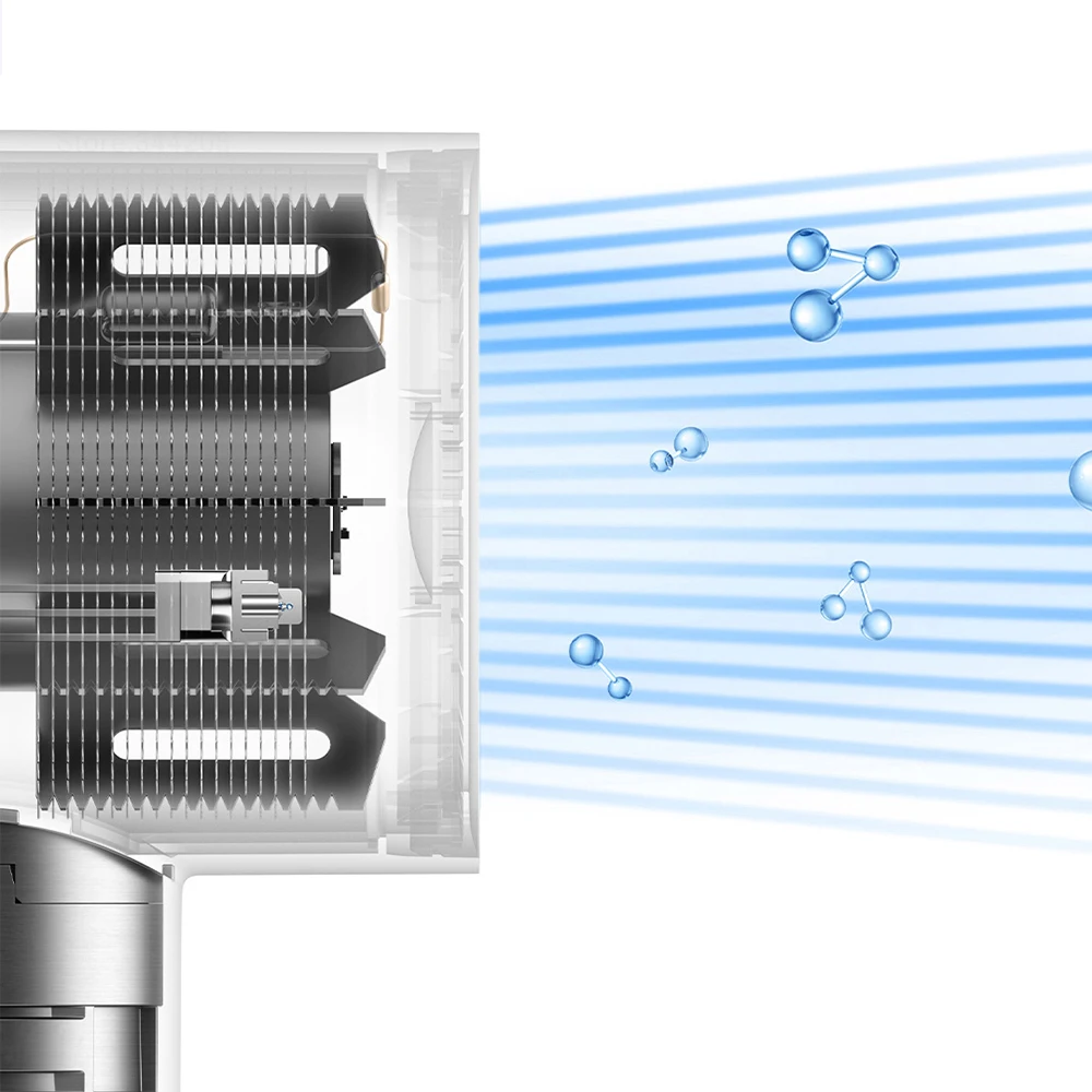 XIAOMI MIJIA مجففات الشعر الأيونية المائية عالية السرعة سرعة الرياح 65 م/ثانية 1600 وات 110000   دورة في الدقيقة للعناية بالشعر الاحترافية سريعة الجفاف بالأيونات السالبة