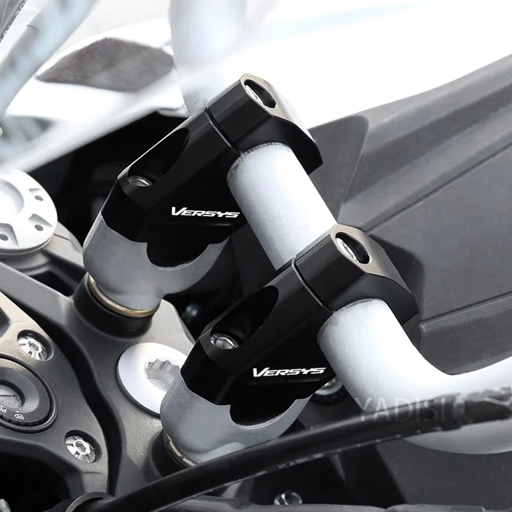 New For Kawasaki Versys 1000 Versys1000 VERSYS 1000 Motorcycle Handlebar Riser Bar Mount Handle Heightening Clamp Pit Motorbike