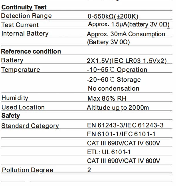 HP-38A 2-poliger Spannungsprüfer mit LCD-Display, Datenüberwachung mit automatischer Haltprüfung, Messung automatisch halten, LCD-Display – Detail 8