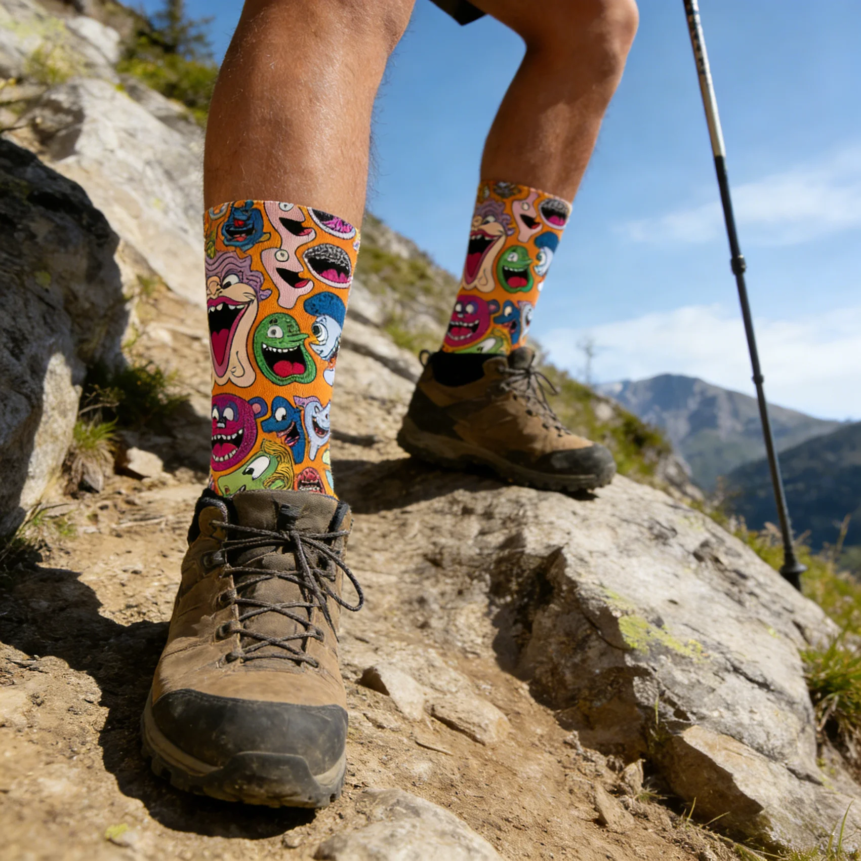 

Креативные носки с тыквой на Хэллоуин для мужчин и женщин, сумасшедшее аниме, ужасы, модные, праздничный подарок,