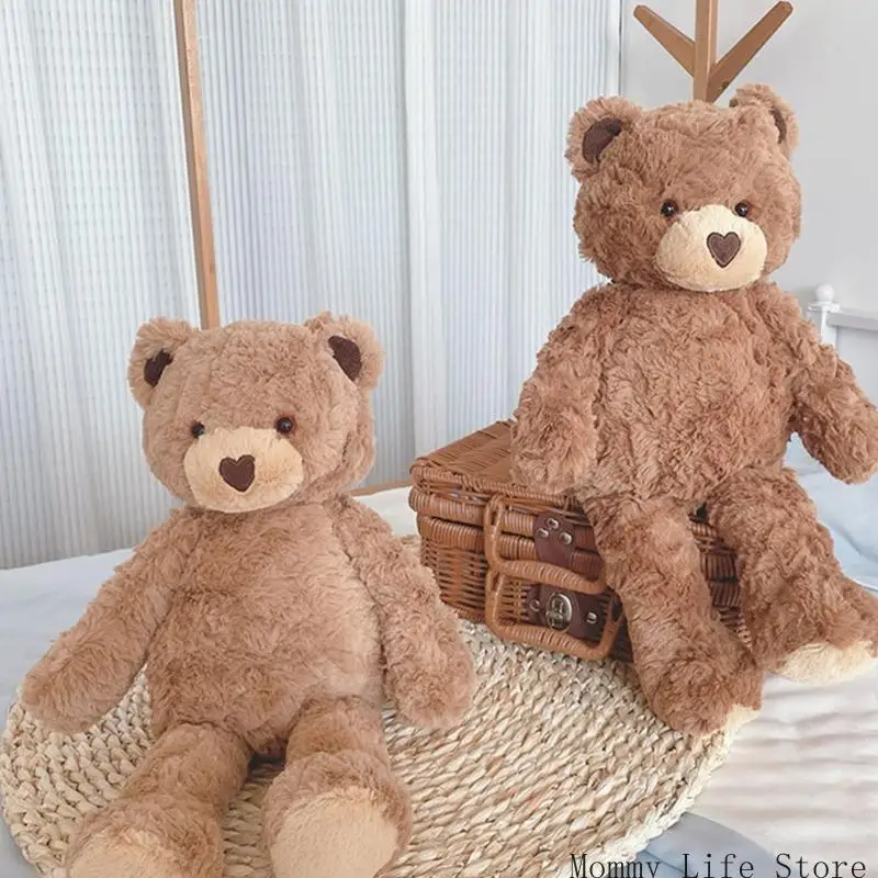 

Плюшевая игрушка в стиле аниме, кукла-медведь с мягким наполнителем, подушка для обнимашек, украшение для дивана для гостиной, и