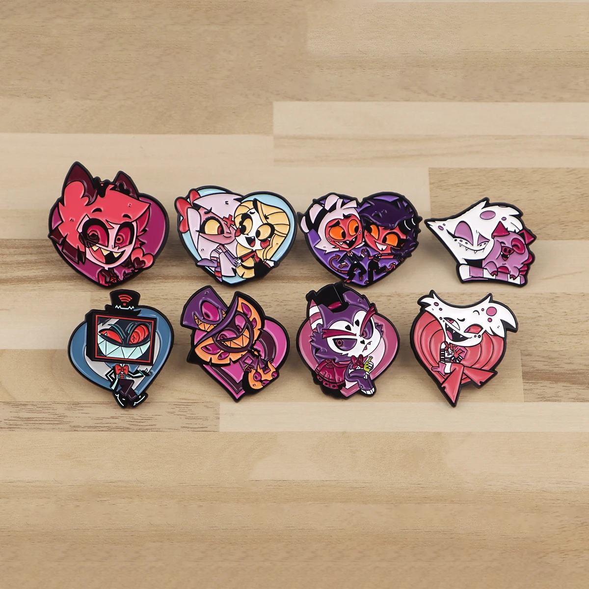10-200 Stück gemischte Großhandel Cartoon Tier Emaille Pin lustige Broschen Abzeichen auf Rucksack Kleidung Revers Schmuck Zubehör Geschenke – Detail 3