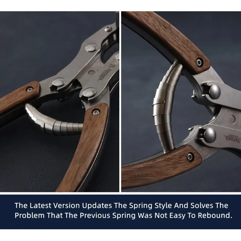 Leather Flat Pliers Stainless Steel Professional Handmade DIY Craftsman LeatherCraft Parallel Clamp Tools
