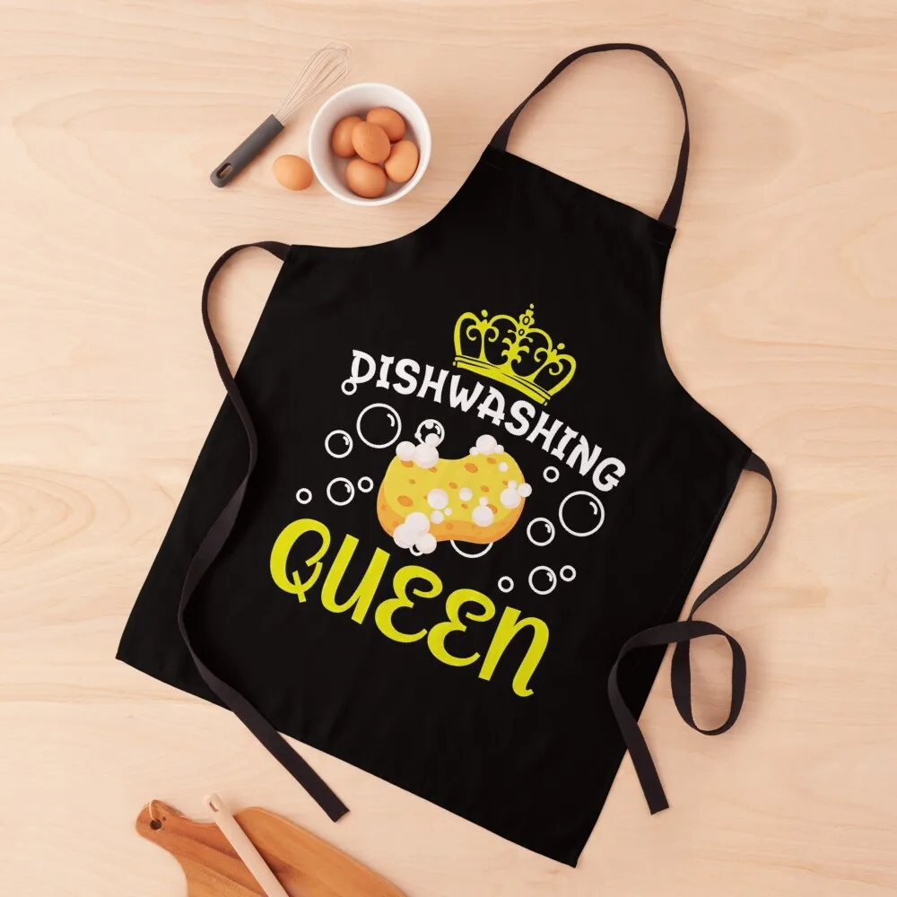 

Dishwashing Queen Apron Kids christmas chef costume For Cosmetologist Apron