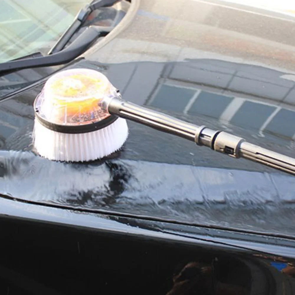 Spazzola rotonda rotante per Karcher K2/K3/K4/K5/K6/K7, lavaggio auto idropulitrice ad alta pressione, spazzola rigida per lavaggio pulizia dell'acqua - L49A