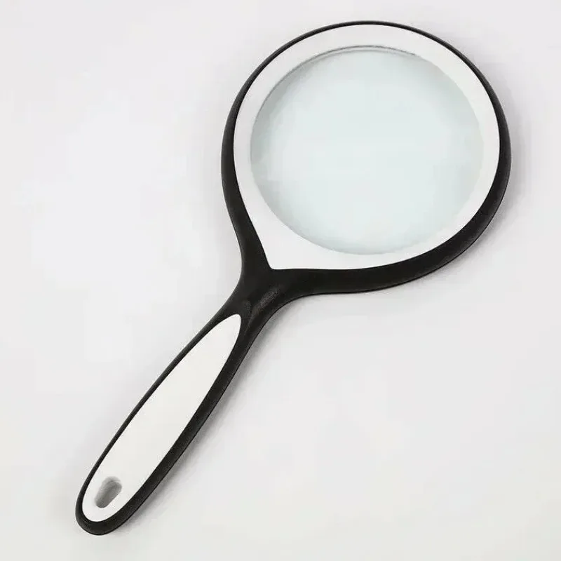 2PCS 3X Magnifying Glass For Kids Seniors Handheld Reading Magnifier 80mm Loupe Lens For Reading Science Nature Exploration