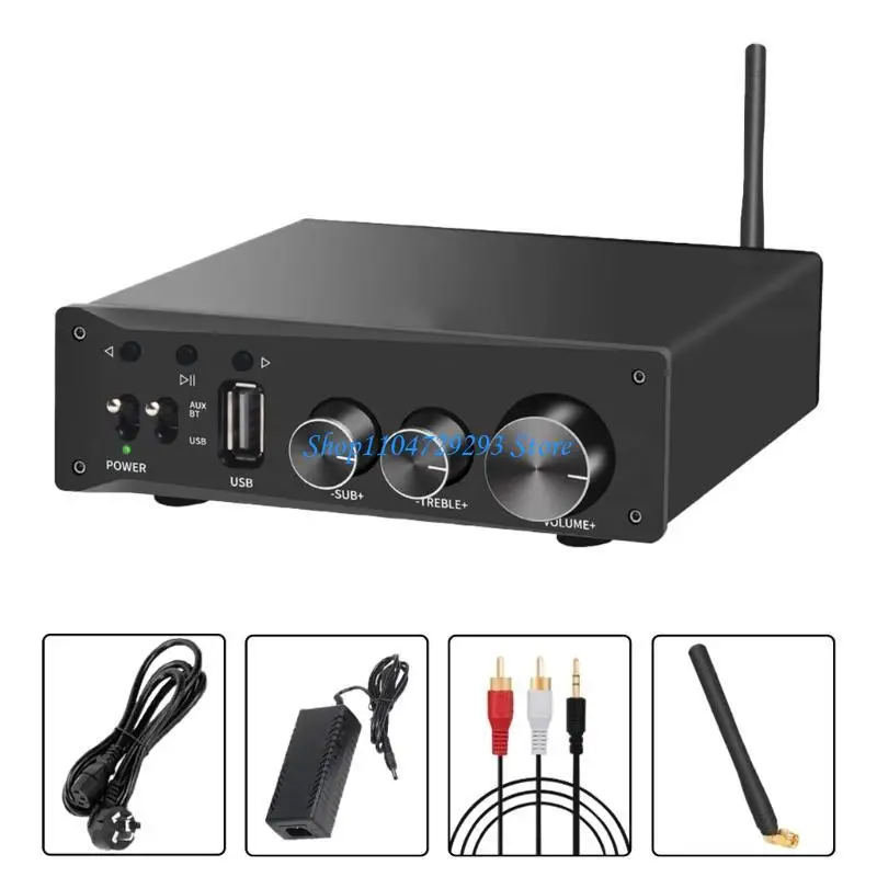 Y2GD HF210PLUS Dynamic 2,1Ch/2,0Ch -Verstärker 50WX2+100W PCM5102 Decodierung