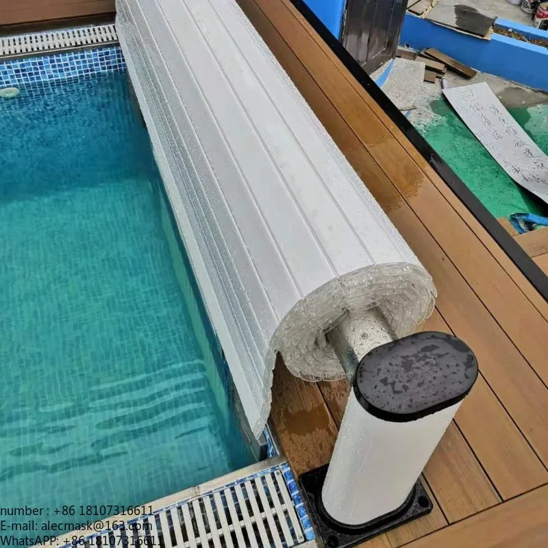 

Automatic Retractable Pool Cover Piscina Automatic Rolling Cover Pool Accessories
