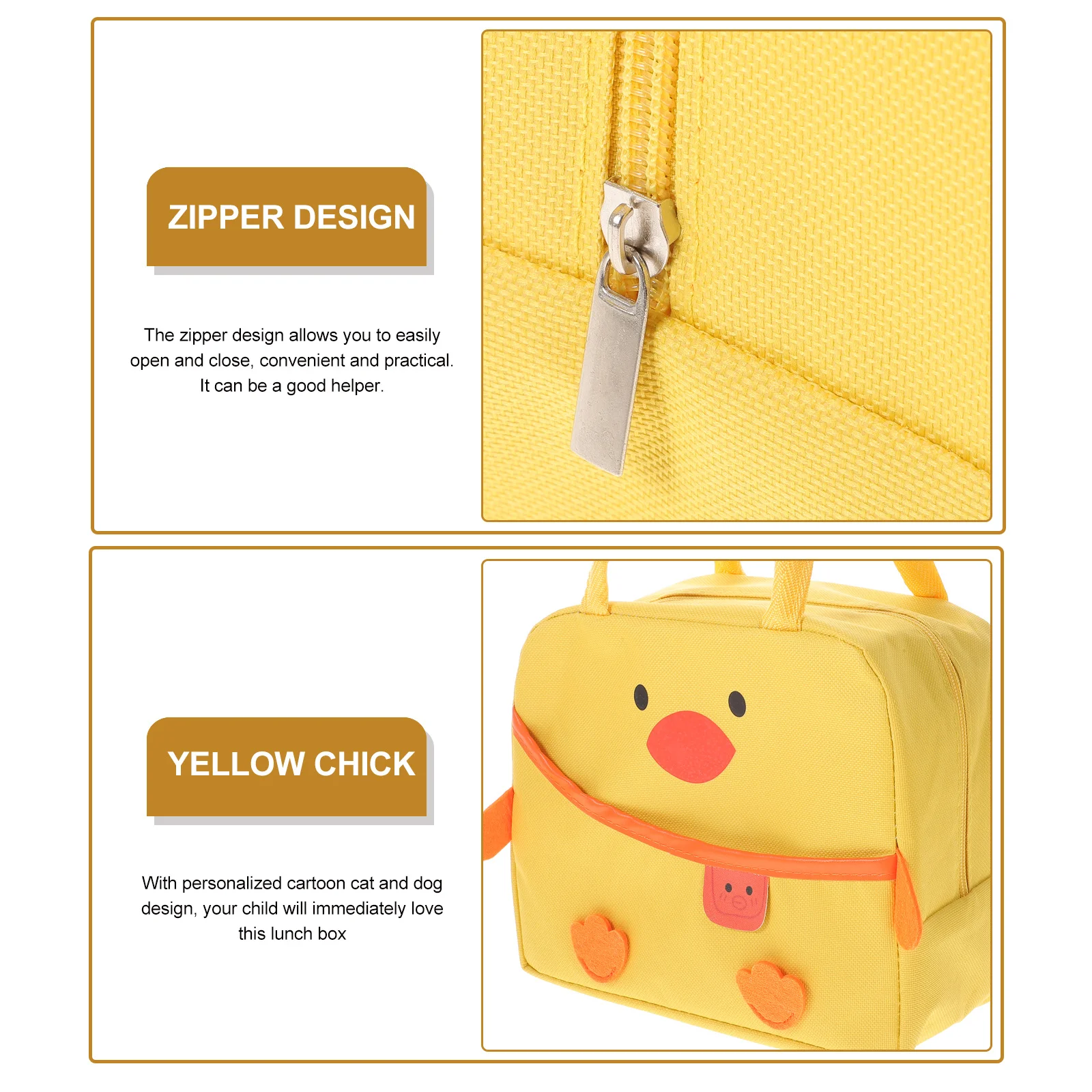 

Portable Insulated Lunch Bag Thermal Tote Bento Carrier Reusable Food Pouch For Picnic Camping Work School Outdoor