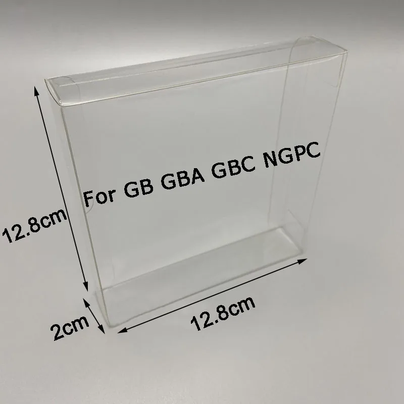 YuXi 1 шт., прозрачный игровой картридж, чехол CIB Games, пластиковый защитный чехол для домашних животных для N64 NES SNES для GB GBA GBC NGPC Switch