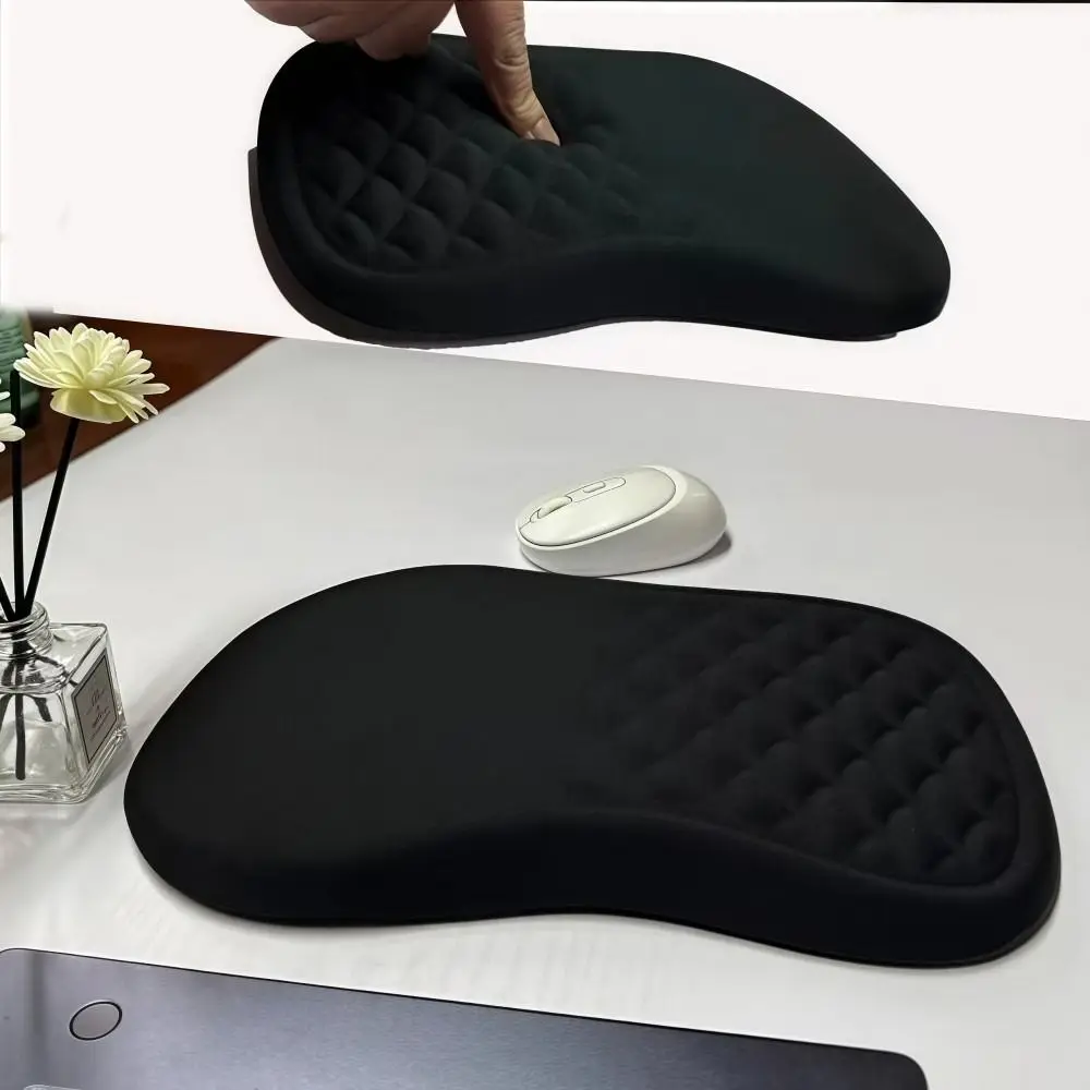 Ergonomic Wrist Rest Mouse Pad Comfortable High Elastic Wrist Support Pad Memory Foam Non Slip Gaming Office Wrist Rest