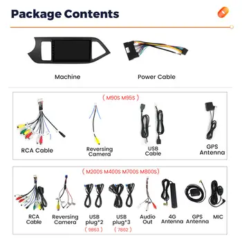Navifly 7862S 8G+256G 安卓一體式車用音響,適用於Kia Morning 2 Picanto 2011-2016/2017 年款,搭配導航、GPS、無線 CarPlay 和藍牙功能 10 最佳銷售 起亞晨間車身套件 - №9