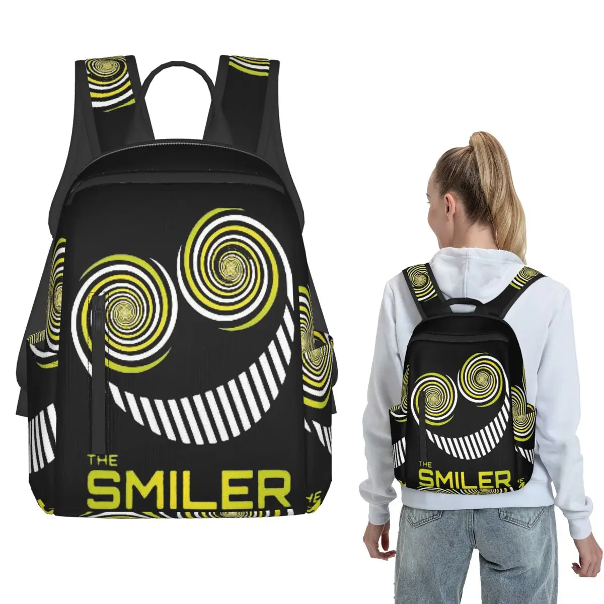 The Smiler Alton Towers Uniform Outfit Merch UkActive Backpack Daypack Boys Girls BookBag School Bag Shoulder Bags for Men Women