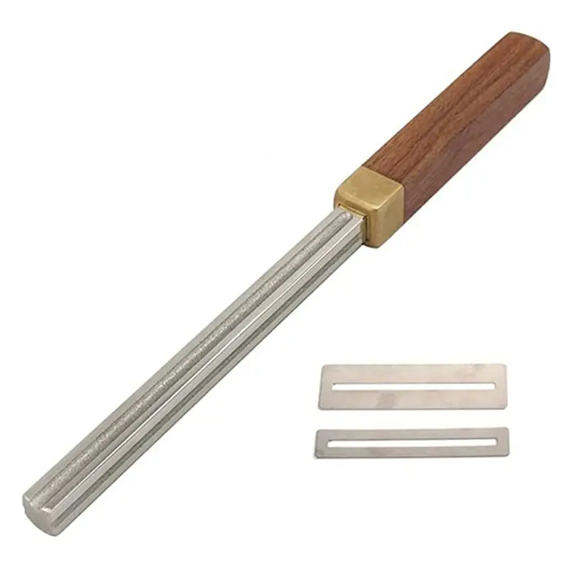 RTENTE-Diamond Guitar Specification Guitar Sauce File Ultra Narrow Medium Width 4 Side Straps 2 Fretboard Guards Luthier Tools