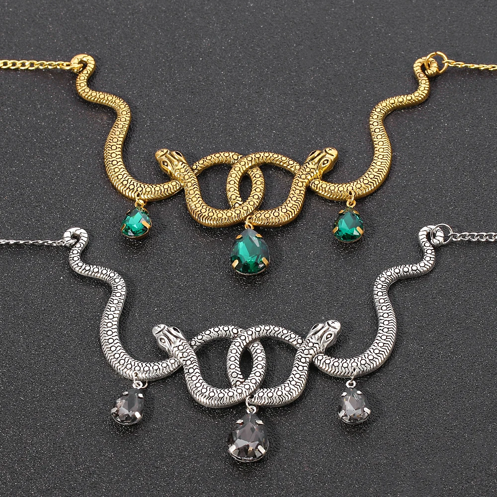 Kalung Kepribadian Ular Vintag - Men'S Accessories Jewelry ulasan dan harga