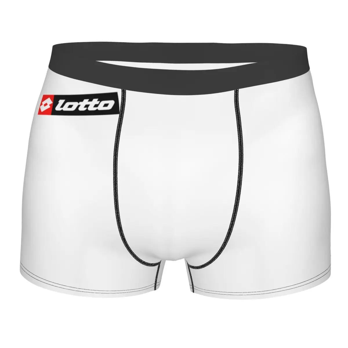 

Custom Fashion Sport Football Boot-L-Lottoes Boxers Shorts Panties Male Underpants Breathable Sportswear Briefs Underwear