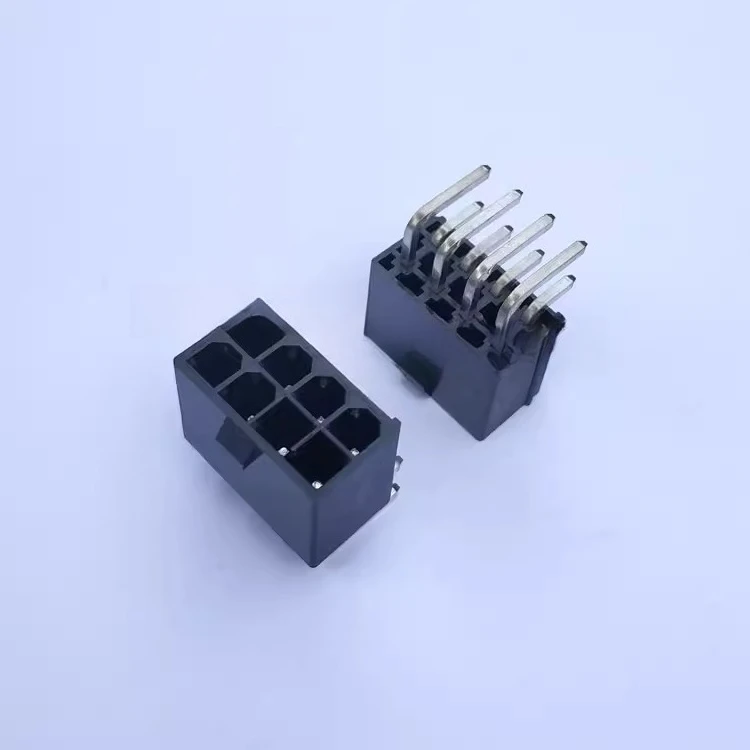 Motherboard GPU PSU Socket Connector 4P 6Pin 24Pin 8Pin CPU GPU Straight Pin Bent Pin Weldable  10PCS