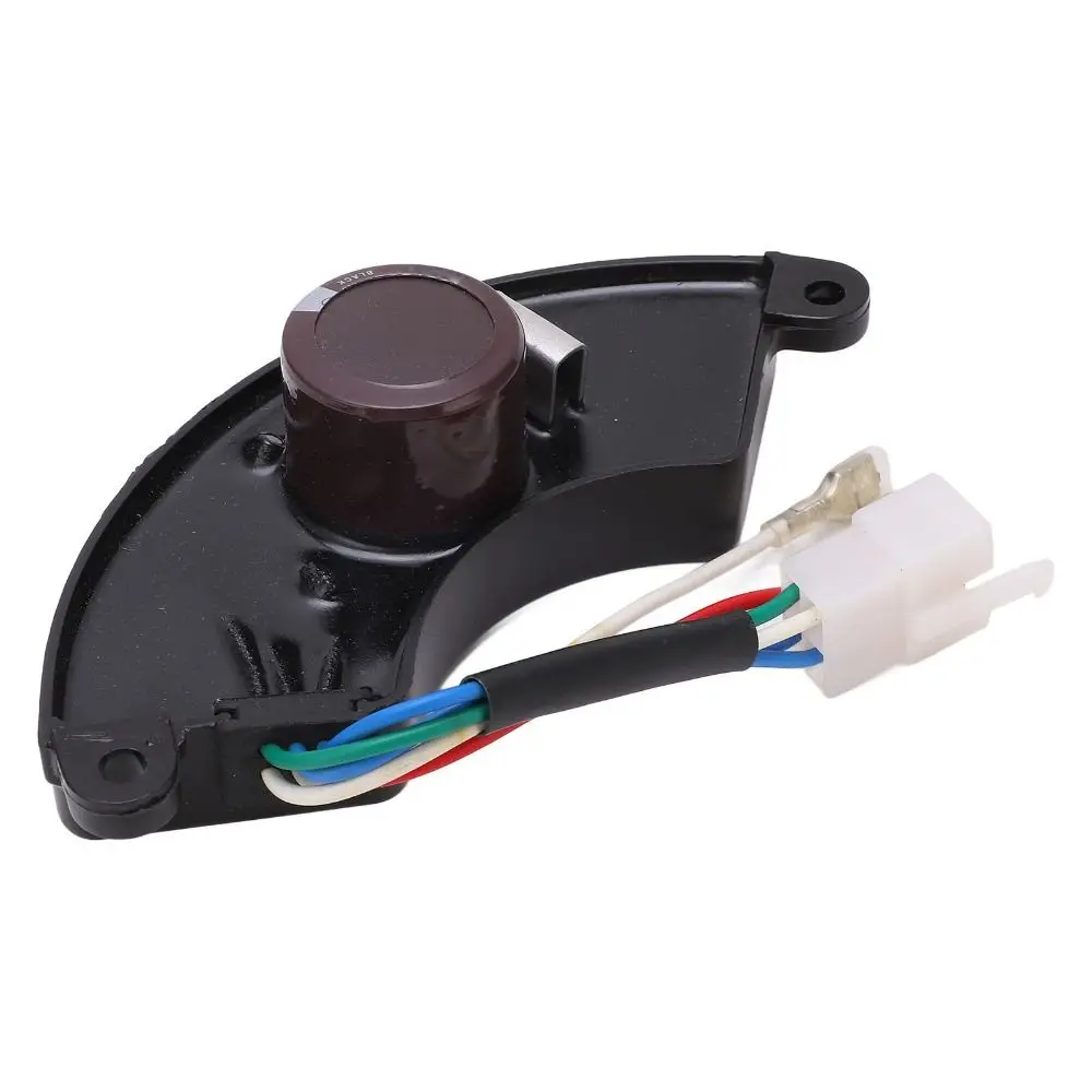 

1 Phase 6 Wire Automatic Voltage Regulator Plastic Casing Black AVR Volt Regulator 450V 680UF Voltage Regulator Accessory