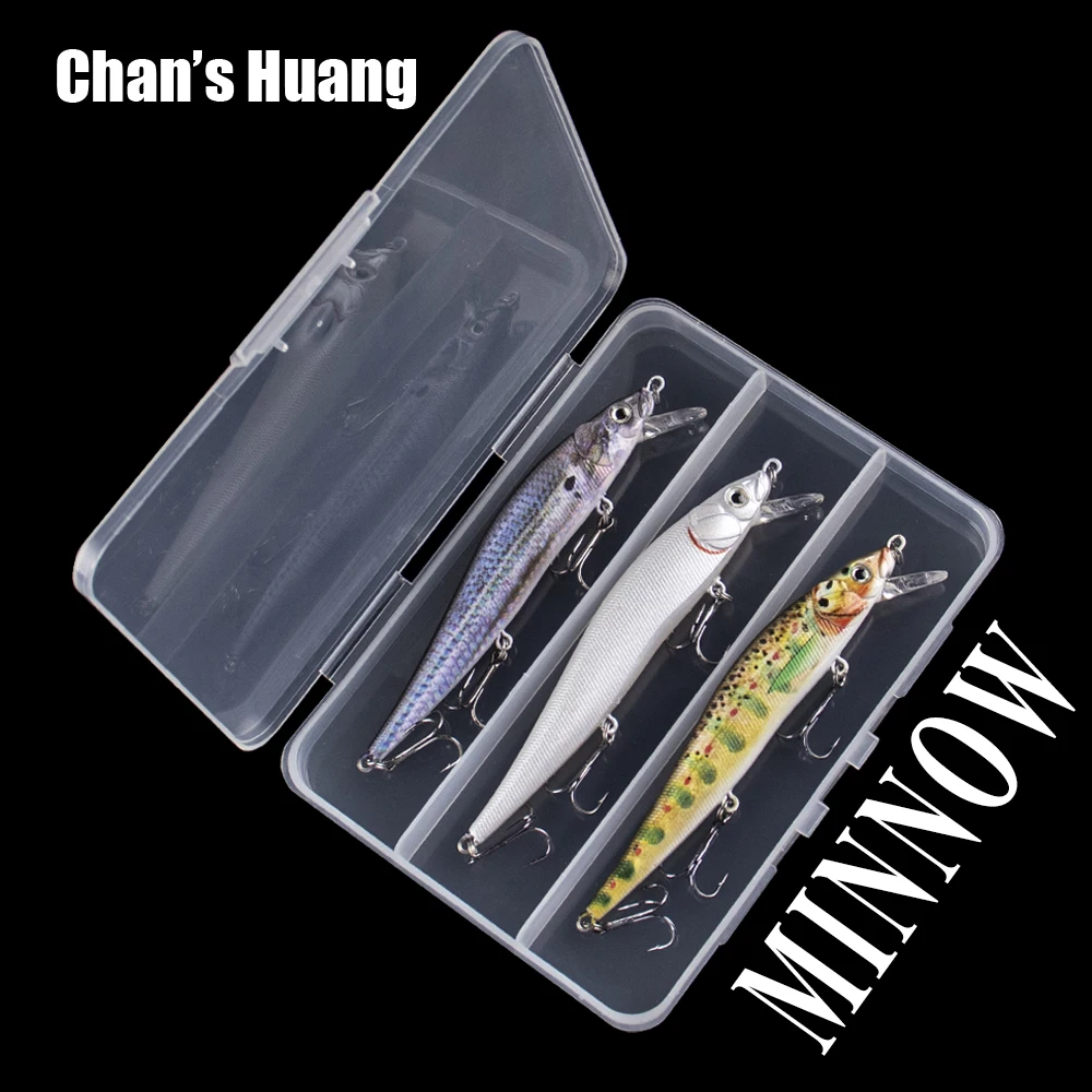 

Chan's Huang 3 шт./кор. мелкий дайвер, джерк, гольян, искусственная жесткая приманка, воблеры для окуня, форели, приманки для плавающего набора для рыбалки на гольян