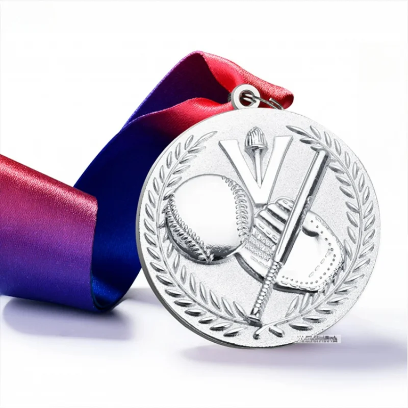 Baseball and Softball Relief Medals Custom Made for Competitions and Sports Events