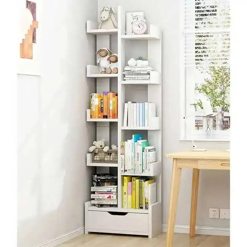 Small Shelf Bookcase Library Modern Floor-standing Tree-shaped Book Simple Light Luxury Creative Bookcases for Study for Room