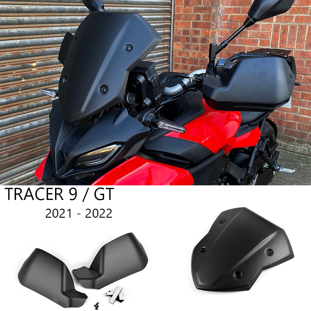 

for Yamaha Tracer 9 GT 2021 2022 Windscreen Handguard Extensions Hand Shield Protector Sports Fly Screen Tracer 9 Accessories