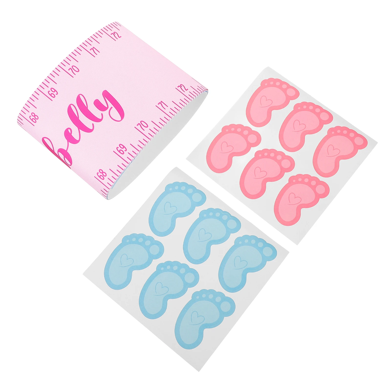 

Gender Reveal Game Cards Baby Shower Voting Stickers Party Supplies Decoration Kit PVC Material Colorful Patterns Surprise Party