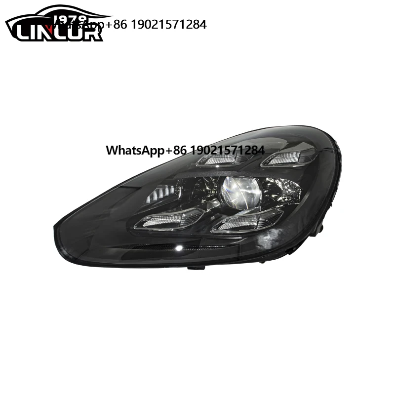 [1979ll] Car Lights 2015 2016 2017 92A Headlight Upgrade to 2023 matrix Pdls Style Led Headlights for Porsche Cayenne 958 958.2