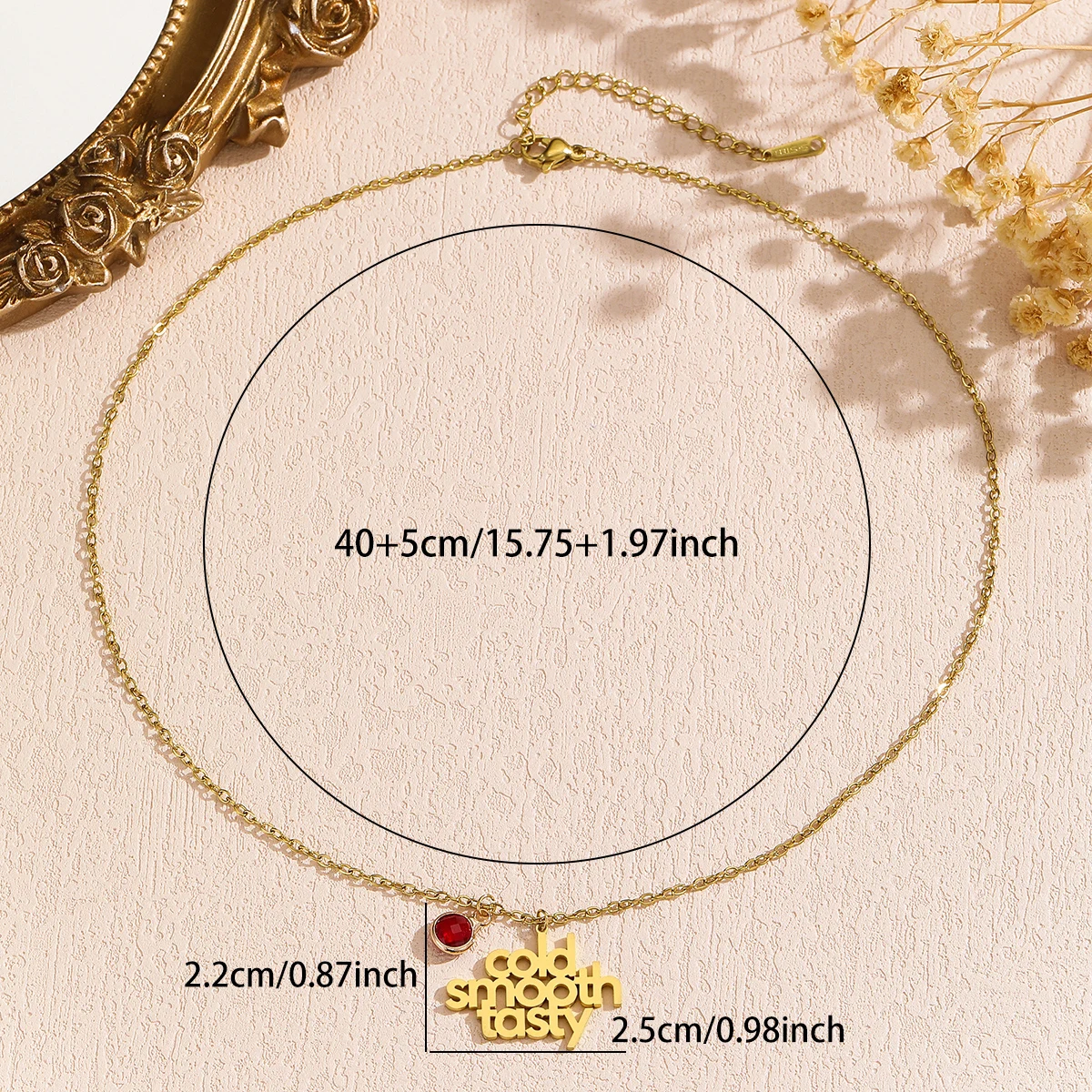 الأبجدية الإنجليزية البساطة اسم مخصص قلادة الفولاذ المقاوم للصدأ مخصص قلادة بحرف إنجليزي #3