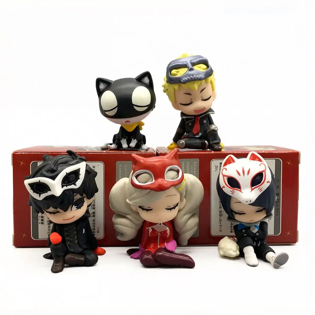 Neue Produkte auf Lager: Anime- und exotische Musikfiguren zum Schlafen auf der Schulter, sitzende Haltung, Blindbox, Desktop-Dekoration, Überraschungsgeschenk – Detail 2