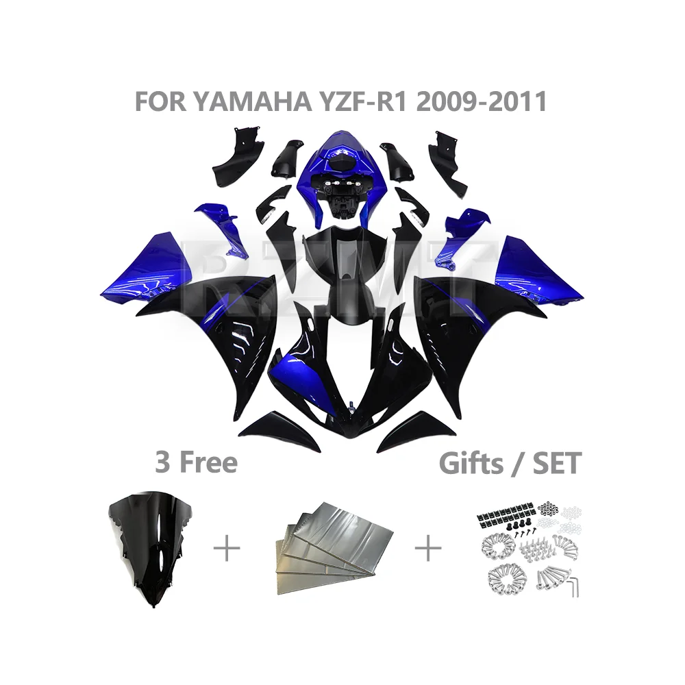 

Обтекатель для мотоцикла YAMAHA R1 YZF 2009-2011 YZF-R1, индивидуальный обтекатель, комплект деталей из АБС-пластика, аксессуары Y1009-110a