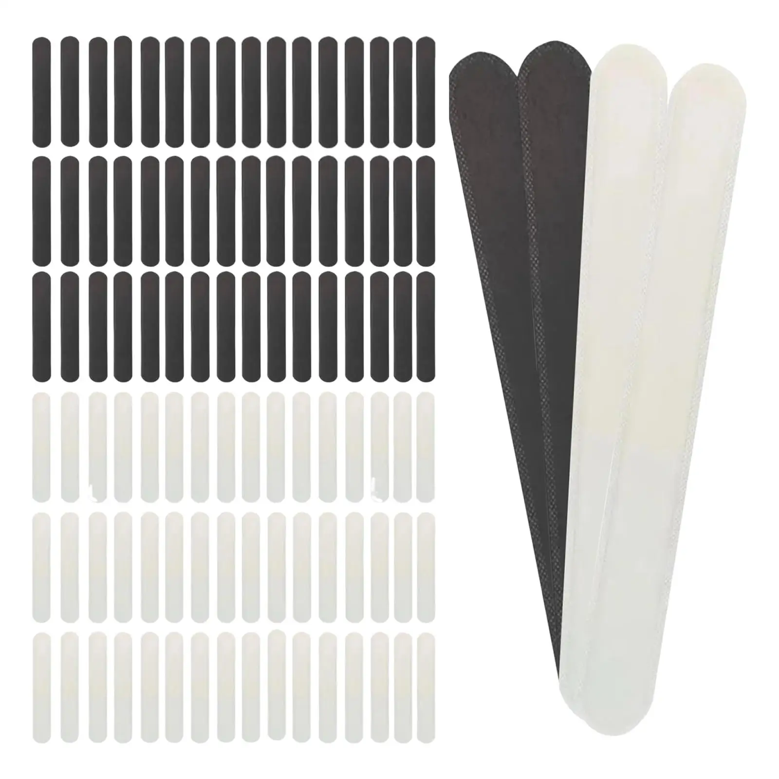 100x Hat Sweat Liner Disposable Absorbent Liner for Sports Fitness Golf Caps